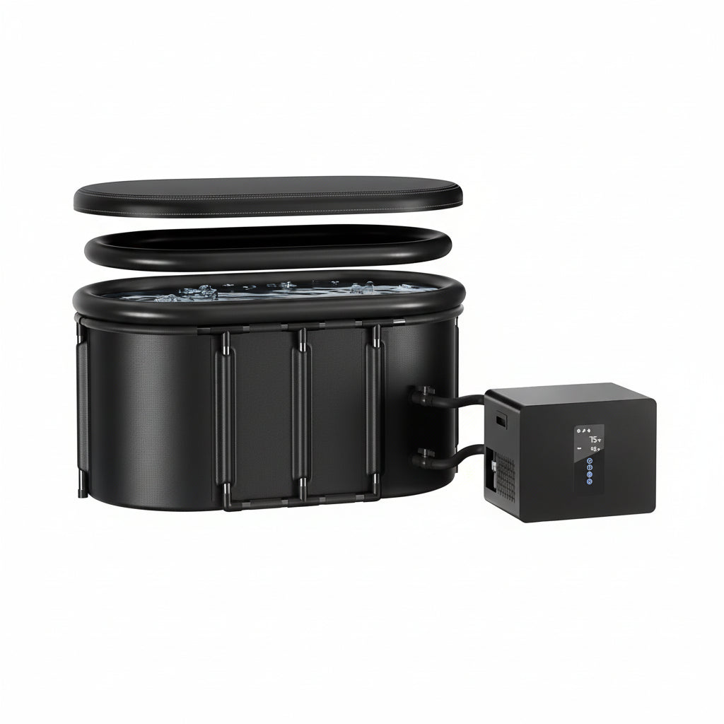 1/3HP Ice Bath Chiller & 148Gal Cold Plunge Tub Bundle