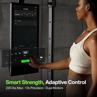 Smart Home Gym, Multi-Functional Gym Machine for Full Body Strength Training, All-In-One Gym Equipment, Digital Weight System, Workout Station, Squat Rack, Gym Monster 2