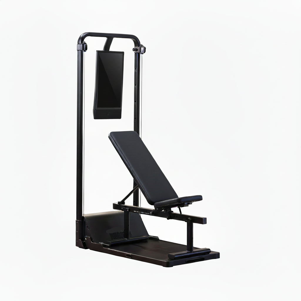 Smart Home Gym, Multi-Functional Gym Machine for Full Body Strength Training, All-In-One Gym Equipment, Digital Weight System, Workout Station, Squat Rack, Gym Monster 2