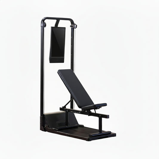 Smart Home Gym, Multi-Functional Gym Machine for Full Body Strength Training, All-In-One Gym Equipment, Digital Weight System, Workout Station, Squat Rack, Gym Monster 2