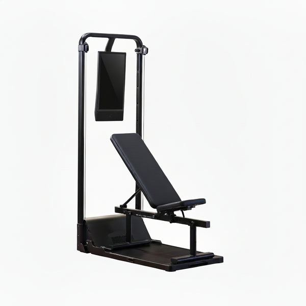 Smart Home Gym, Multi-Functional Gym Machine for Full Body Strength Training, All-In-One Gym Equipment, Digital Weight System, Workout Station, Squat Rack, Gym Monster 2