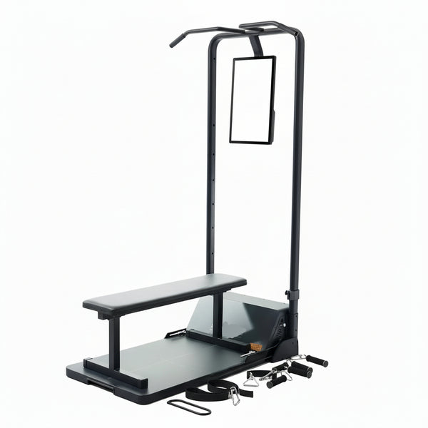 Gym Monster Smart Home Gym, Multifunctional Strength Training Machine, Smith Machine Power Cage Workout Station, Squat Rack Cable Machine, Full Body Fitness Equipment for Home Workout