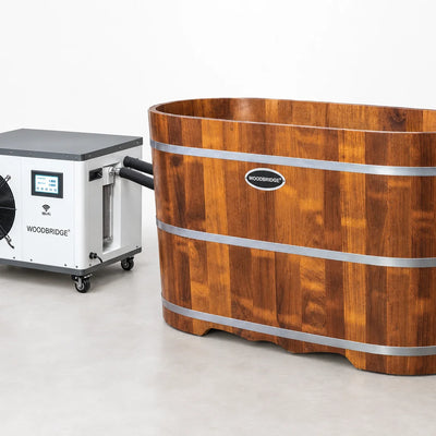 Cold Plunge Tub Built for Year-Round Recovery, 1.3 HP Chiller, WiFi Controls, Ozone Sanitation System